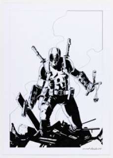 Dalibor Talajić - Deadpool Illustration Original Art (2019).