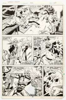 Don Perlin and Rick Bryant Ghost Rider #32 Story Page 14 Original Art (Marvel, 1978). | Heritage