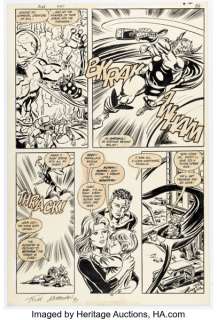 John Buscema, Tom Palmer, and Tom Morgan The Avengers #300 Story Page 37 Original Art (Marvel, 1989). | Heritage