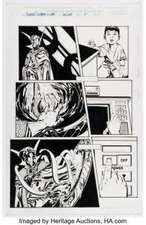 Michael Golden and John Beatty Marvel: Shadows and Light #1 Dr. Strange Story Page 2 Original Art (Marvel, 1997). | Heritage