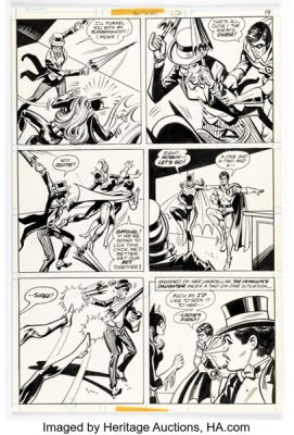 Irv Novick and Vince Colletta The Batman Family #9 Batgirl Story Page 14 Original Art (DC, 1977). | Heritage