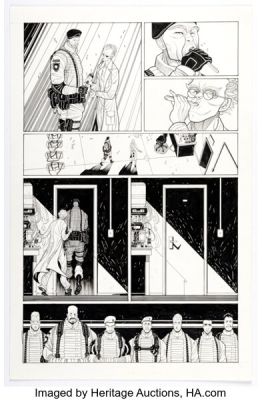 Tradd Moore All-New Ghost Rider #2 Story Page 5 Original Art (Marvel, 2014). | Heritage