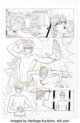 Tradd Moore The Strange Talent of Luther Strode #1 Luther Strode First Appearance Issue Story Page 7 Original Art (Image, 2011). | Heritage