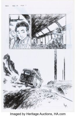 Jason Howard Trees #1 Story Page 10 Original Art (Image, 2014).