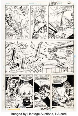 John Romita Jr. and Bob Layton Iron Man #121 Story Page 15 Original Art (Marvel, 1979). | Heritage