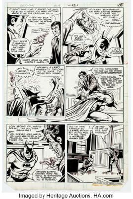 Irv Novick and Frank McLaughlin Batman #329 Two-Face Story Page 13 Original Art (DC, 1980). | Heritage