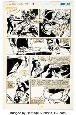 Dave Cockrum and Sam Grainger Classic X-Men #5 Cyclops and Havok Story Page 12 Original Art (Marvel, 1986). | Heritage