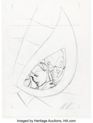 Alex Ross Marvels #4 Cover Preliminary Original Art (Marvel, 1994). | Heritage