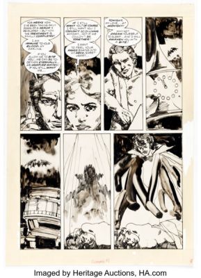 Leo Durañona Creepy #111 "Blood-Lust" Story Page 11 Original Art (Warren, 1979).