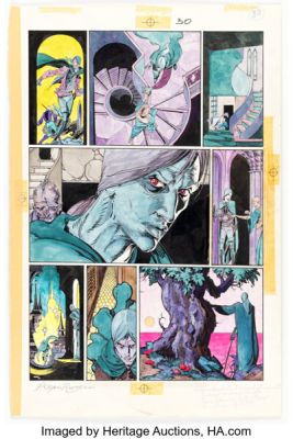P. Craig Russell Epic Illustrated #4 Elric "The Dreaming City (Part II)" Story Page 12 Original Art (Marvel, 1980) | Heritage