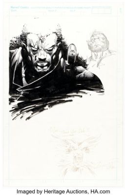 Whilce Portacio - Bishop and more Illustrations Original Art (undated). | Heritage