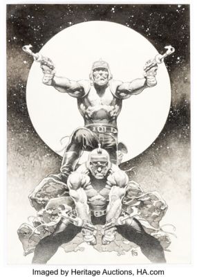 Tomas Giorello - Sci-Fi Specialty Illustration Original Art (undated). | Heritage