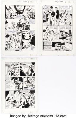 Yvel Guichet and Mark Propst Relative Heroes #4 Story Pages Original Art Group of 3 (DC, 2000). (Total: 3 Original Art) | Heritage