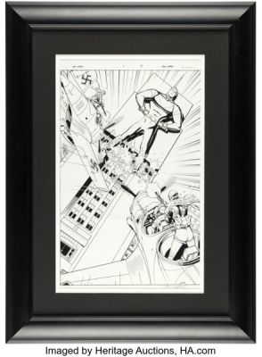 Chris Sprouse and Al Gordon Tom Strong #4 Splash Page 4 Original Art (DC/America’s Best Comics, 1999). | Heritage