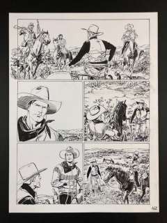 Tex - Bruno Brindisi - Tavola originale - Page volante | Catawiki