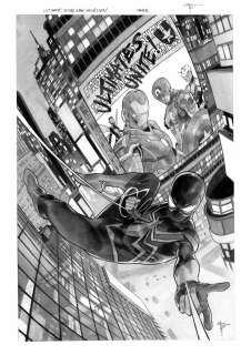 Francesco Mobili - Ultimate Spider-Man: Incursion #1 Cover