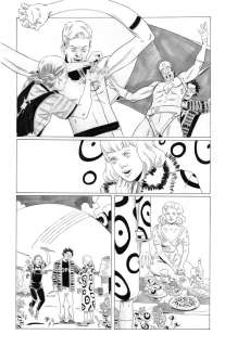 Marley Zarcone | DC vs. Vampires: World War V #10, Page 04 Original Art by Marley Zarcone | Marley Zarcone / James Stokoe