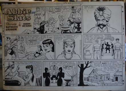 Abbie an’ slats 12-15 - Tavola originale - Page volante - EO | Catawiki