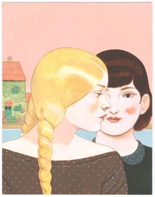 Pierre Mornet (Né En 1972) | Couverture pour Je Bouquine, n°328 (juin 2011) : La maison sous le… | misc / divers