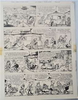 Francis - Originele pagina - Marc Lebut et son voisin - La Ford T fortunée - (1982) | Catawiki