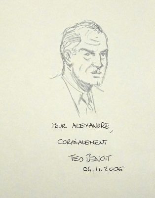 Benoit Ted Dédicace... | Lot 38 - BENOIT Ted Dédicace sur la monographie Un nouveau monde... | Vermot et Associés