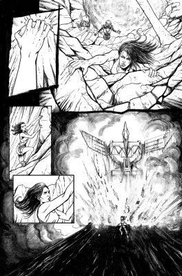 Gavin Smith | Gavin Smith - Mighty Morphin Power Rangers: Zord Quest #1, Page 29 | Modern Mythology Comic Art