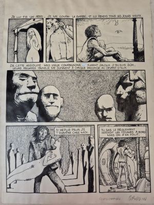 [Bd] Baudoin Edmond... | Lot 321 - [BD] BAUDOIN Edmond (né en 1942) Planche originale... | Nice Enchères