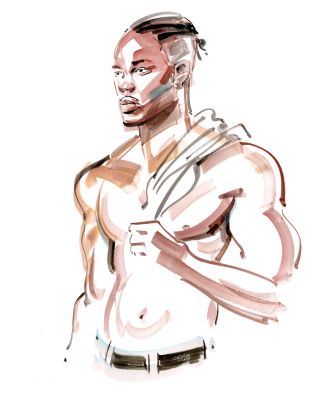 Kagan McLeod | ’Life Drawing: Mallentino’ Illustration | Kirby’s Comic Art