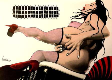 Ippocrate - original artwork "HARLEY" - Loose page - (2015) | Catawiki