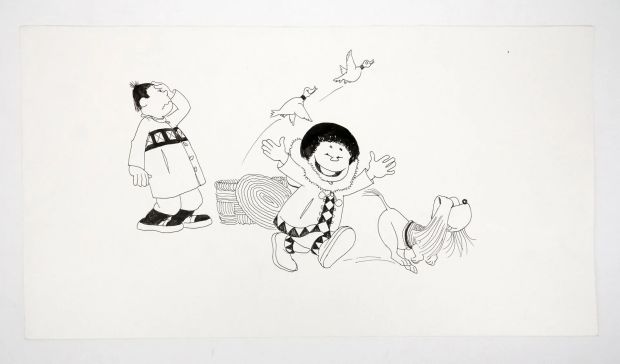 Anonyme Illustration... | Lot 42 - ANONYME Illustration d’un album pour enfant figurant... | Vermot et Associés
