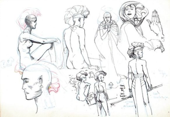 BARRY WINDSOR-SMITH - Tavola originale Adastra in Africa model Sheet | eBay Europe (Buy It Now)