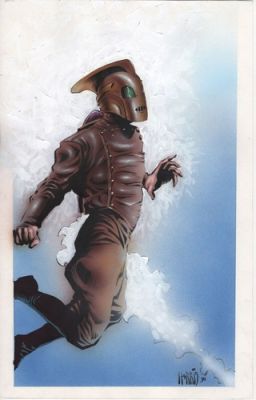 The Rocketeer Painting by Tony Harris (Starman, Ex Machina) | eBay US