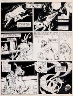 Convard | Cranach de Morganloup, planche n°25 Ã  l’encre de… | Banque Dessinée