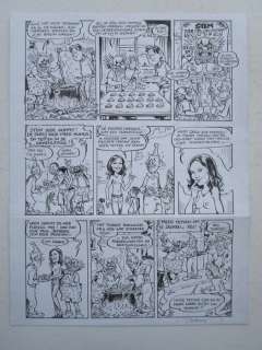 Bosschaert, Jan - Originele pagina (p.1) - De geverniste vernepelingskes - Gag ’stem Humtet’ | Catawiki