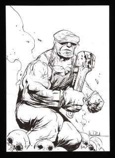 Eric Powells The Goon an original artwork by Alberto Ponticelli. | Ewbank’s