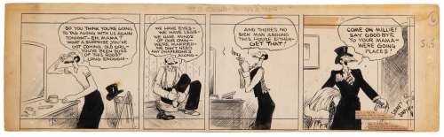 Martin Landau personal (2) The Gumps original daily comic strip art by Sidney Smith and Gus Edson. | Profiles in History
