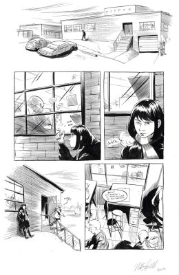 Nate Powell | Swallow Me Whole - Come On | Athenaeum Comic Art