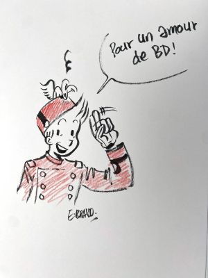 Bravo Emile Spirou... | BRAVO Emile Spirou et Fantasio Belle dédicace couleur... | Vermot et Associés