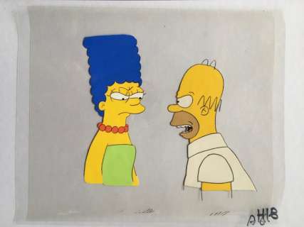 Groening, Matt - The Simpsons - Homer et Marge Simpson - First edition | Catawiki