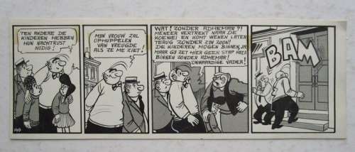 Sleen, Marc - Originele strook - Nero - De zoon van Nero - (1960) | Catawiki