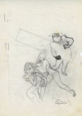 Van Den Boogaard | Léon-la-terreur, un grand lecteur ? | Galerie Champaka