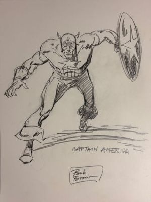 Bob Brown - Ensemble... | Lot 7 - Bob Brown - Ensemble de 6 dédicaces : Superbes dessins... | Tessier Sarrou
