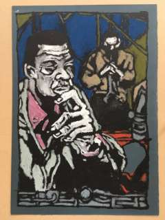 Pinelli, Joe - Dessin original - John Coltrane & Miles Davis - (1996) | Catawiki