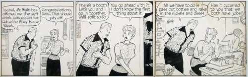 Frank King | 10.) Gasoline Alley Daily Strip | Galerie Laqua
