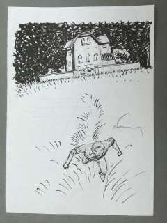 Hermann - Crayonné original - Couverture - Une Nuit de pleine lune - (2011) | Catawiki