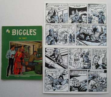 Biggles 9 - Originele pagina (p.27) - Biggles in Tibet - (1967) | Catawiki