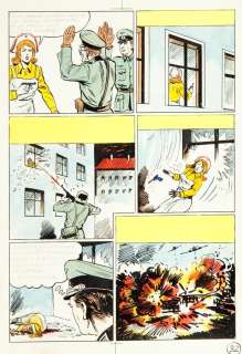 Mieczysław Wiśniewski (Rysownik) (1925 - 2006) | Mieczysław Wiśniewski (rysownik) | "Kapitan Kloss. Noc w szpitalu", plansza nr 32, 1973 | Desa Unicum