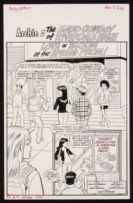 Original Art Archie’s Double Digest #217 (2011) Complete 8 Page Story | eBay US (Buy It Now)