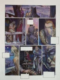 Chabert, Alexis - Planche originale couleur - Rogon le Leu - (1997) | Catawiki