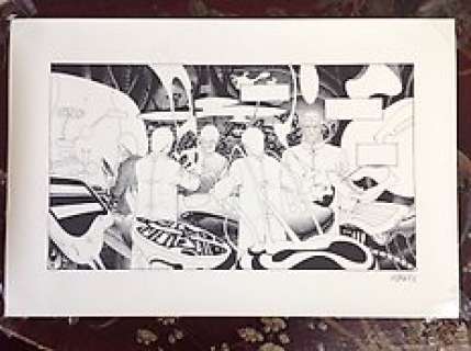 Janjetov, Zoran - Original drawing - Les Technopères - The Operation